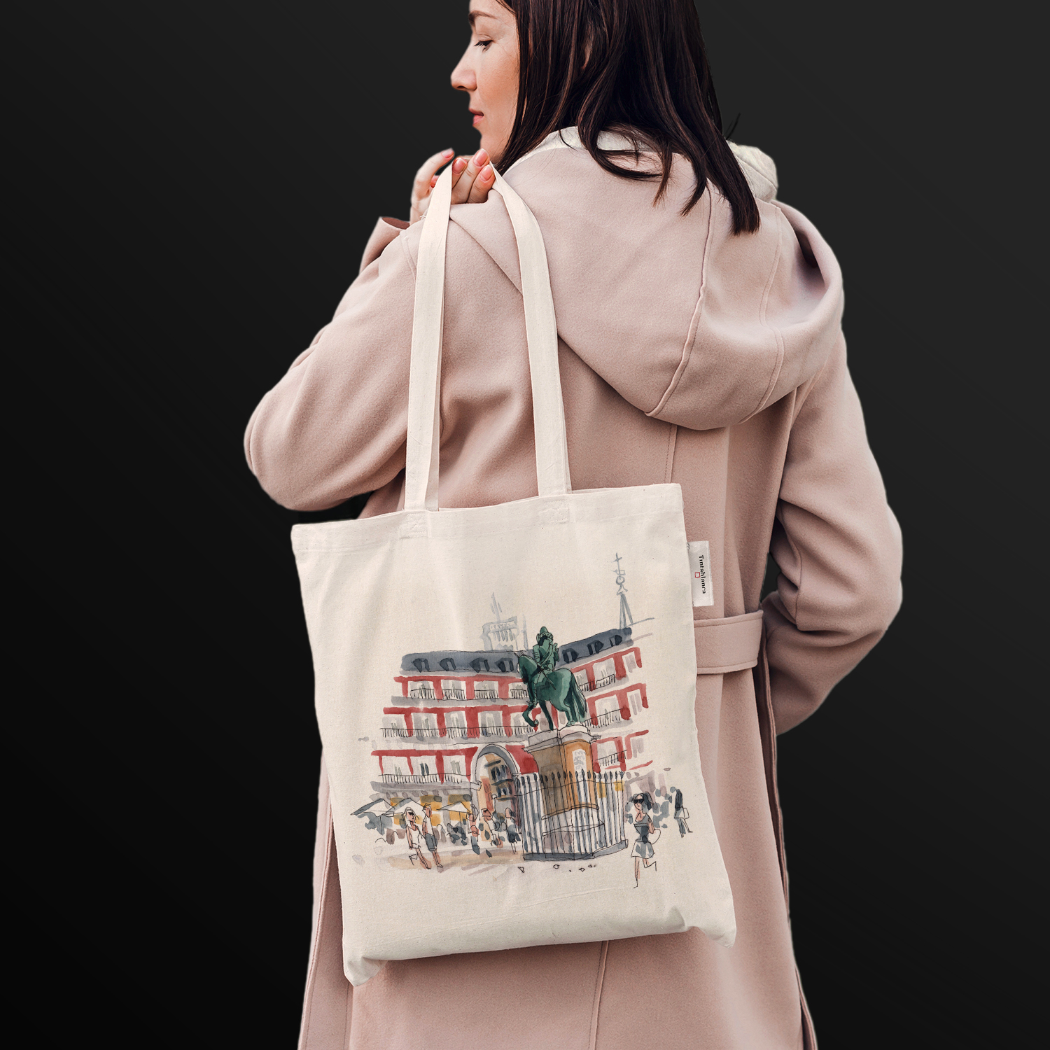 Plaza Mayor - MADRID - Tote bag - Tintablanca